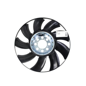 VALPEC | 23B121301A | HELICE PLASTICO 9PAS COM ARO COM VISCOSA VW NOVO DELIVERY EXPRESS/4150/4160/6150 MOTOR CUMMINS SERIE ISF 2.8 4CIL EURO 5