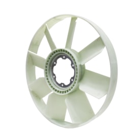 VALPEC | 2R0121303D | HELICE PLASTICO 8PAS COM ARO SEM VISCOSA VW MOTOR MAN D08 EURO 5 (600MM) IVECO TECTOR/ATTACK 17OE22/ATTACK 24OE22 MOTOR FPT NEF4 2012...2022