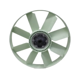 VALPEC | 2T2121301D | CONJUNTO HELICE PLASTICO 8PAS COM ARO COM VISCOSA VW CONSTELLATION MOTOR CUMMINS SERIE ISC