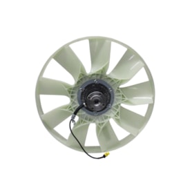 VALPEC | 2V2121301B | CONJUNTO HELICE PLASTICO 9PAS COM ARO COM VISCOSA VW CONSTELLATION MOTOR CUMMINS SERIE ISL 8.9 EURO 5 400CV (704MM)