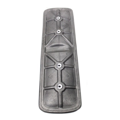 VALPEC | A3520100416 | TAMPA ALUMINIO LATERAL TUCHO/BLOCO MB AGL 1113/2213 MOTOR OM352 (PARA USAR JUNTA CORTICA)