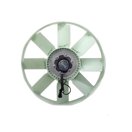 VALPEC | A9262000223 | CONJUNTO HELICE PLASTICO 8PAS COM ARO E VISCOSA COM CHICOTE ELETRICO MB ATEGO/ONIBUS MOTOR OM926LA EURO 5