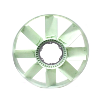 VALPEC | V1044 | HELICE PLASTICA 8PAS COM ARO SEM VISCOSA MB 1938S E MB ATRON 1635 MOTOR OM457LA EURO 5 | MB AXOR MOTOR OM926LA EURO 3/5 (700MM)