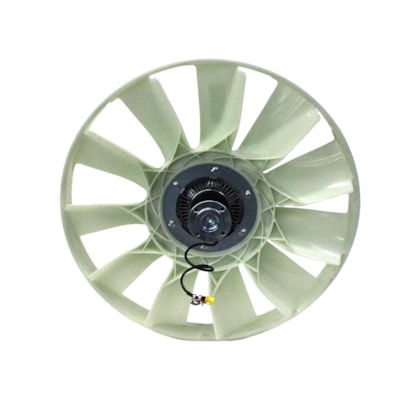 VALPEC | V5310 | CONJUNTO HELICE PLASTICO 11PAS COM ARO COM VISCOSA VW CONSTELLATION/METEOR MOTOR MAN D2676 EURO 6