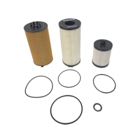 VOLVO | 24265543 | KIT FILTROS LUBRIFICANTE/DIESEL/RACOR VOLVO VM290/VM360 MOTOR D08K EURO 6 (24063084 + 24275477 + 24275463)