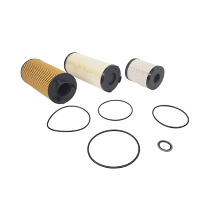 VOLVO | 24265543 | KIT FILTROS LUBRIFICANTE/DIESEL/RACOR VOLVO VM290/VM360 MOTOR D08K EURO 6 (24063084 + 24275477 + 24275463)