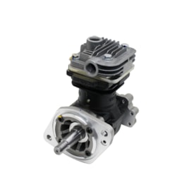 WABCO | 9129700010 | COMPRESSOR AR 160CC (MODELO WABCO) VW MOTOR CUMMINS (MODELO INDIANO) (FLANGE FIXACAO PARA LADO/DEITADO) (REFRIGERADO A AR)