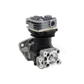 WABCO | 9129700010 | COMPRESSOR AR 160CC (MODELO WABCO) VW MOTOR CUMMINS (MODELO INDIANO) (FLANGE FIXACAO PARA LADO/DEITADO) (REFRIGERADO A AR)