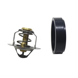 WAHLER METALURGICA | 41084382 | VALVULA TERMOSTATICA 82 GRAUS MOTOR CUMMINS SERIE B/BT MECANICO 4CIL/6CIL (COM ANEL)