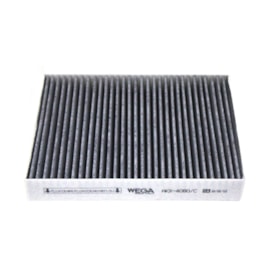 WEGA FILTROS | AKX4080C | FILTRO CABINE/AR CONDICIONADO (POLEN) VW NOVO DELIVERY EXPRESS/4150/4160/6160/9170/11180/13180 MOTOR CUMMINS SERIE ISF 2.8/3.8 EURO 5 (35X200X251MM) (COM CARVAO)