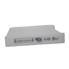 WEGA FILTROS | AKX4081 | FILTRO CABINE/AR CONDICIONADO MENOR VW NOVO DELIVERY 4150/4160/6160/9170/11180/13180 MOTOR CUMMINS SERIE ISF 2.8/3.8 EURO 5 (17X90X100MM) (SEM CARVAO)