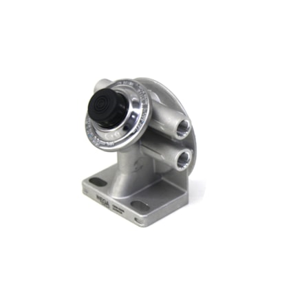 WEGA FILTROS | CBW0009 | CABECOTE COM VALVULA PARA FILTRO DIESEL/RACOR SEPARADOR DAGUA (PF420) MB (COM 2 ENTRADAS E 2 SAIDAS ROSCA M16X1,5) (ROSCA 1-12)