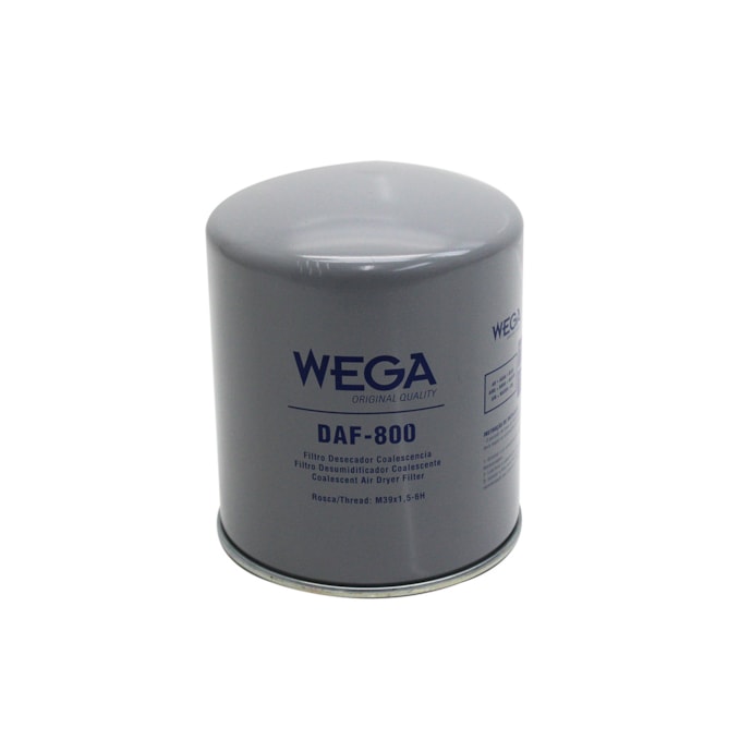 WEGA FILTROS | DAF800 | FILTRO SECADOR AR APU AGRALE/VW/FORD/MB/VOLVO/SCANIA SERIE 3 (ROSCA M39X1,5) (MODELO COALESCENTE)-f81daeba-1b58-41d9-923f-9df643e21ec6