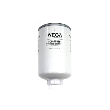 WEGA FILTROS | FCD2058B | FILTRO DIESEL/COMBUSTIVEL (ROSCA M16X1,5) CUMMINS 6BT 5.9 | IVECO EURO CARGO 160E21 98..06