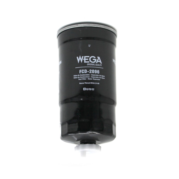 WEGA FILTROS | FCD2096 | FILTRO DIESEL/RACOR SEPARADOR DAGUA (SISTEMA DRENO) IVECO (ROSCA M16X1,5)-8b9adc8d-ccd4-4444-84aa-4e1726b90176