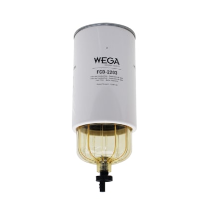 WEGA FILTROS | FCD2203 | FILTRO DIESEL/RACOR SEPARADOR DAGUA MB (ROSCA 1-12)