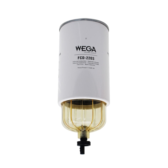 WEGA FILTROS | FCD2203 | FILTRO DIESEL/RACOR SEPARADOR DAGUA MB (ROSCA 1-12)-b3509295-bce4-4557-9a73-09619d4a2c6e