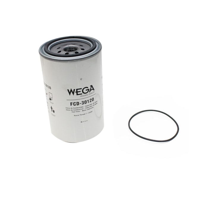WEGA FILTROS | FCD30120 | FILTRO DIESEL/RACOR SEPARADOR DAGUA MB (SISTEMA COPO MOVEL) (ROSCA 1-12)-d3e2014f-9268-4199-aa78-a1abe7d516f7