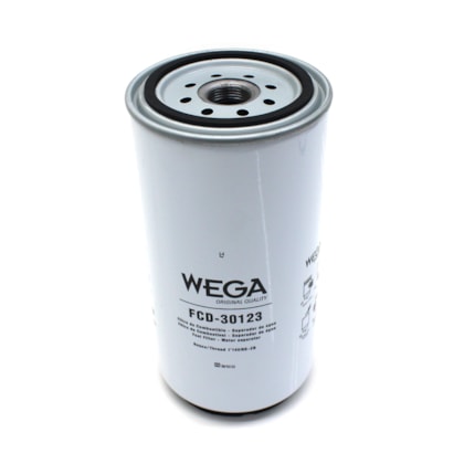 WEGA FILTROS | FCD30123 | FILTRO DIESEL/RACOR SEPARADOR DAGUA VW (SISTEMA COPO MOVEL) (ROSCA 1-14)