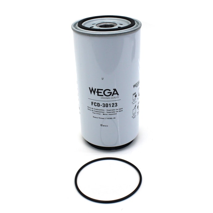 WEGA FILTROS | FCD30123 | FILTRO DIESEL/RACOR SEPARADOR DAGUA VW (SISTEMA COPO MOVEL) (ROSCA 1-14)-16ef1bea-1be6-44ab-b2ef-b363c580e1a3