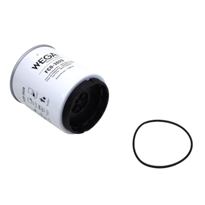 WEGA FILTROS | FCD3029 | FILTRO DIESEL/RACOR IVECO DAILY FPT 3.0L 2013 (SISTEMA COPO MOVEL) (ROSCA 1-14) (SEM COPO)