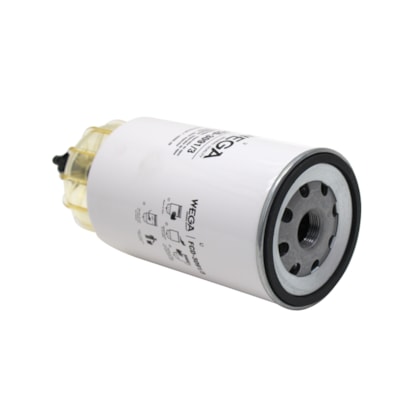 WEGA FILTROS | FCD30913 | FILTRO DIESEL/RACOR SEPARADOR DAGUA MB 1632/1634/1938 SCANIA 112/114/124 (SISTEMA COPO FIXO) (ROSCA 1-14)