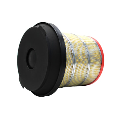 WEGA FILTROS | WAP104 | FILTRO AR EXTERNO MB ATEGO 1315/1418/1718/1725/2425 AXOR II 1933/2533 OM904LA/906LA/926LA (COM TAMPA)