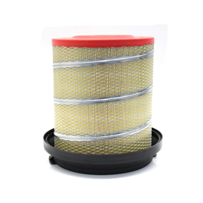 WEGA FILTROS | WAP104 | FILTRO AR EXTERNO MB ATEGO 1315/1418/1718/1725/2425 AXOR II 1933/2533 OM904LA/906LA/926LA (COM TAMPA)