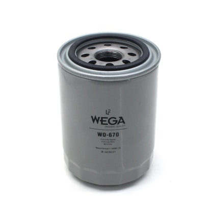 WEGA FILTROS | WO670 | FILTRO OLEO LUBRIFICANTE FORD MOTOR CUMMINS SERIE B/BT 3.9 4CIL (MECANICO)