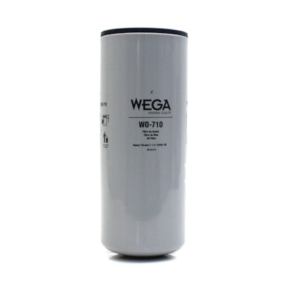 WEGA FILTROS | WO710 | FILTRO OLEO LUBRIFICANTE VW/FORD MOTOR CUMMINS SERIE C 8.3 MECANICO (ROSCA 2.1/4)