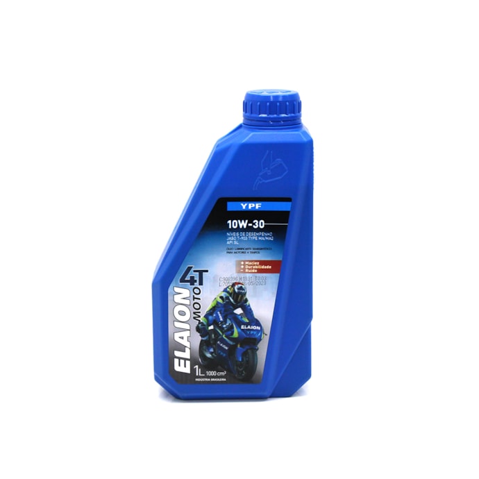 YPF LUBRIFICANTES | 908396 | OLEO MOTOR 10W30 4T YPF ELAION SEMI-SINTETICO (P/MOTO) 1L-64f6b779-6f4d-4a17-abeb-c8662c52784f