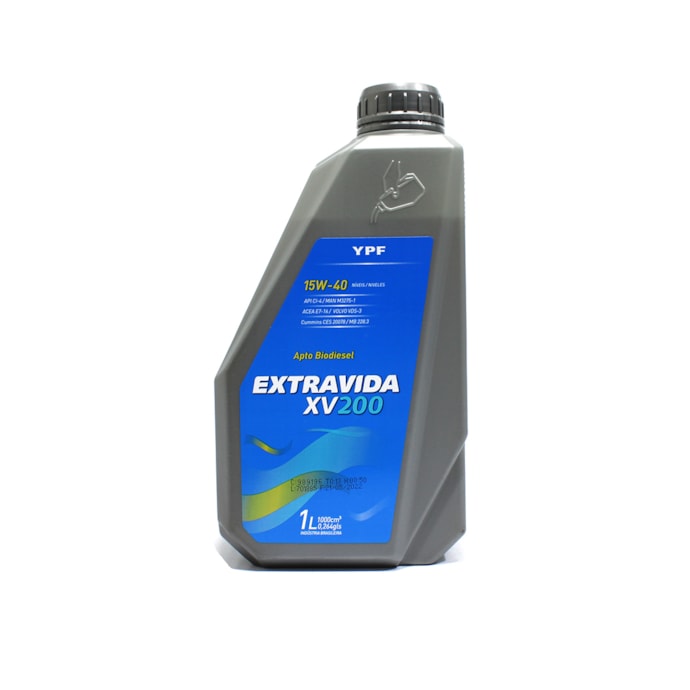 YPF LUBRIFICANTES | 989196 | OLEO MOTOR 15W40 CI4 YPF EXTRAVIDA XV200 1L-4e8bdddd-bc5b-430c-ba9d-b8550b0137c6