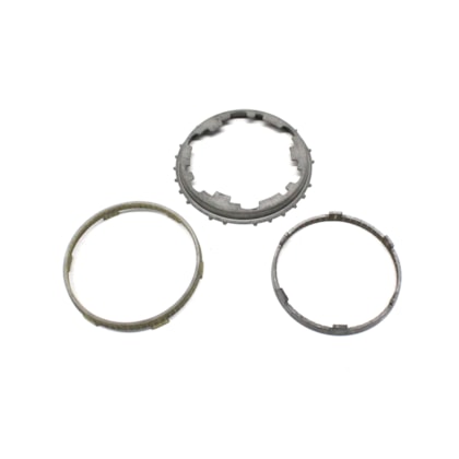 ZF | 0501221536 | CONJUNTO ANEL SINCRONIZADO 1M/2M (1/2) EXTERNO/INTERNO/INTERMEDIARIO | IVECO/MB SPRINTER | CAMBIO ZF 6S480VO (3 PECAS)