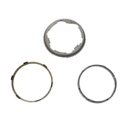 ZF | 0501221930 | CONJUNTO ANEL SINCRONIZADO 1M/2M (1/2) EXTERNO/INTERNO/INTERMEDIARIO IVECO CAMBIO ZF 6S420 (3 PECAS)