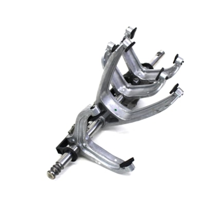 ZF | 1369298036 | CONJUNTO GARFOS ENGATE MUDANCA MB SPRINTER CAMBIO ZF 6S480VO (TODAS AS MARCHAS) (GARFOS 1369306003 (1) + 1369306093 (2) + 1369306094 (1) + EIXO 470MM 1369306072)