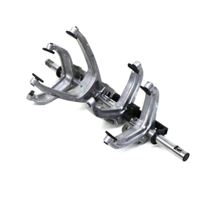 ZF | 1369298036 | CONJUNTO GARFOS ENGATE MUDANCA MB SPRINTER CAMBIO ZF 6S480VO (TODAS AS MARCHAS) (GARFOS 1369306003 (1) + 1369306093 (2) + 1369306094 (1) + EIXO 470MM 1369306072)